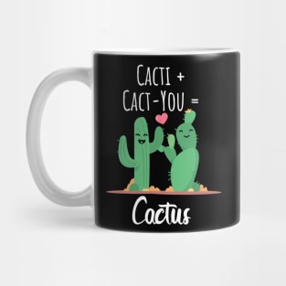 Cactus love couple cute Mug